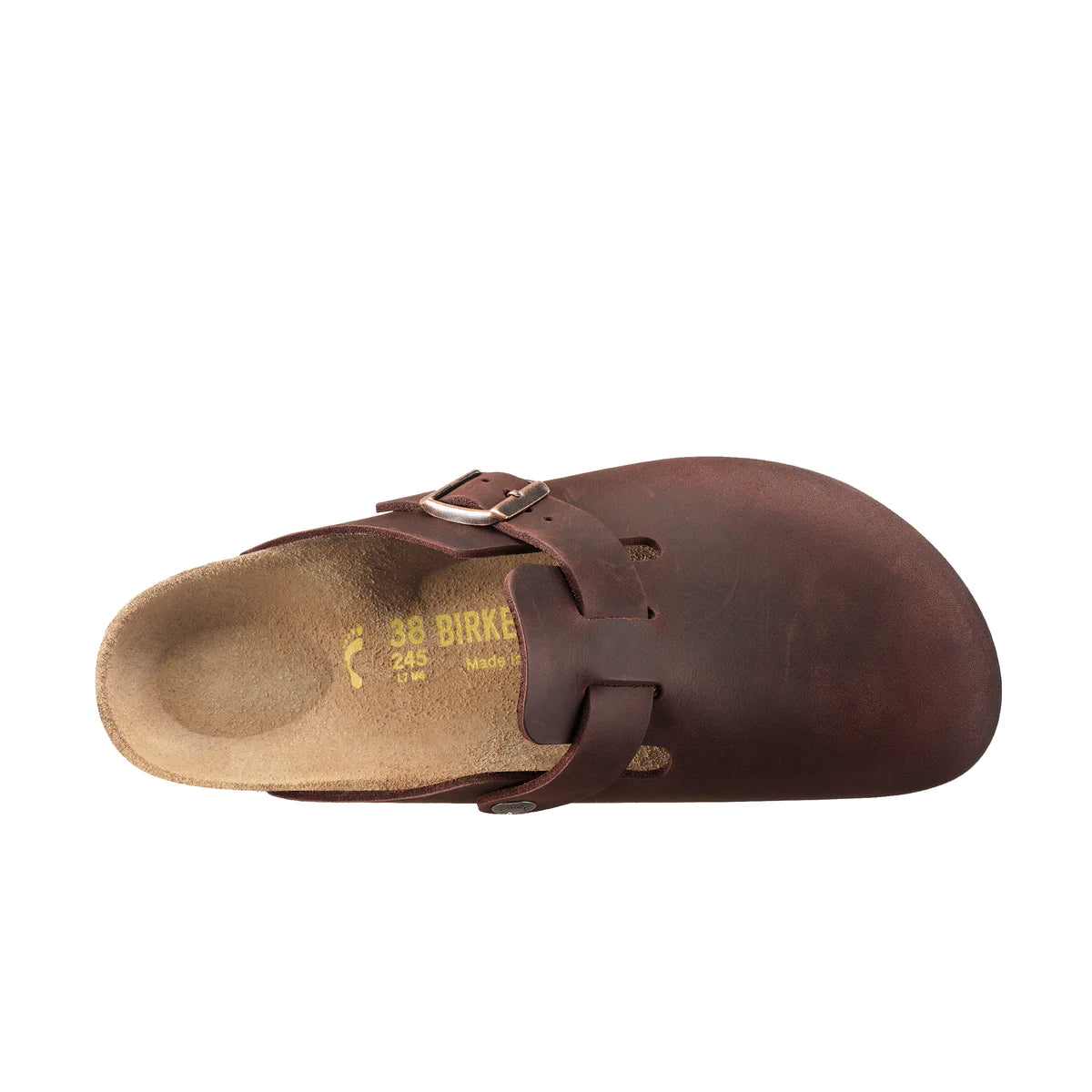 Birkenstock Boston Habana Oiled Leather Regular