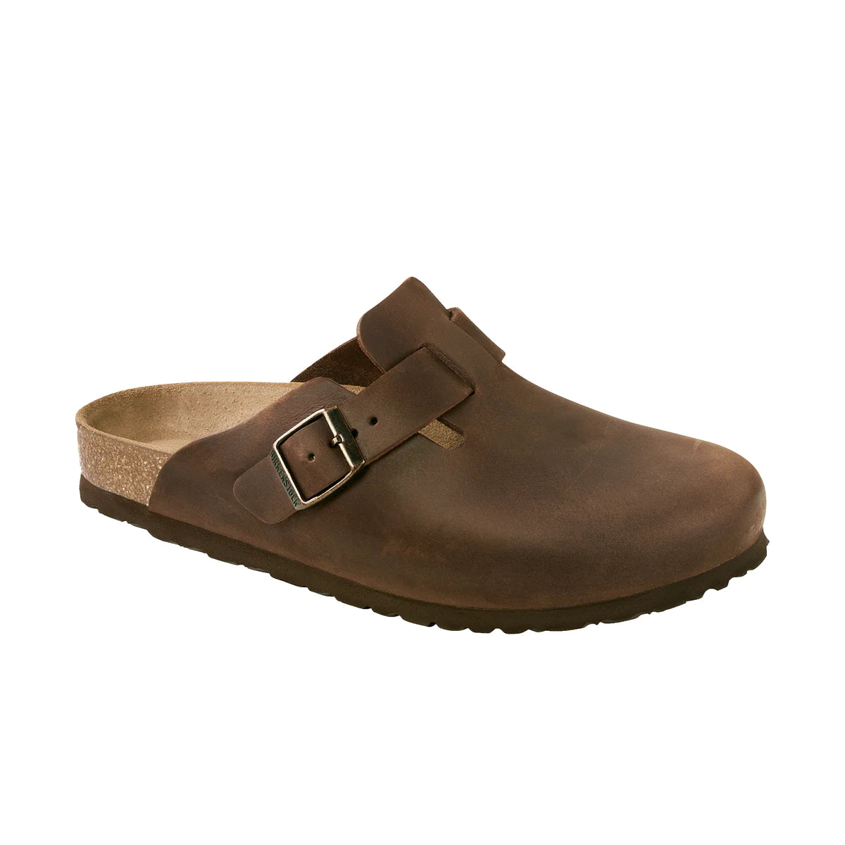 Birkenstock Boston Habana Oiled Leather Regular