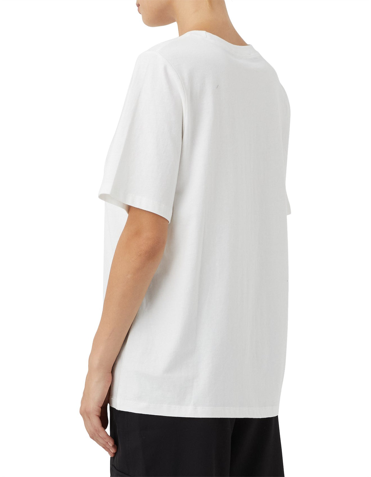 Asher Tee | White/Black