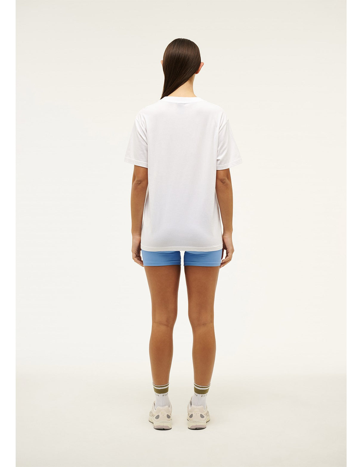 Aero Short Sleeve Shirt | White/Cornflower Blue