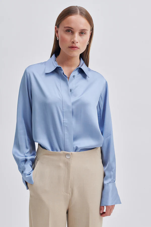 Galla Classic Shirt | Ashley Blue