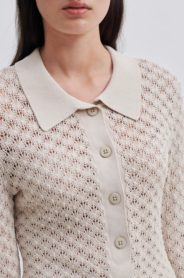 Wilda Knit Cardigan | French Oak