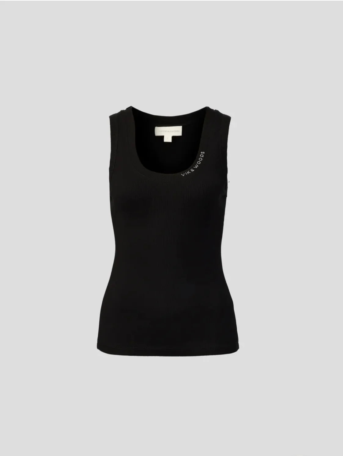 Vik & Woods Tank | Black