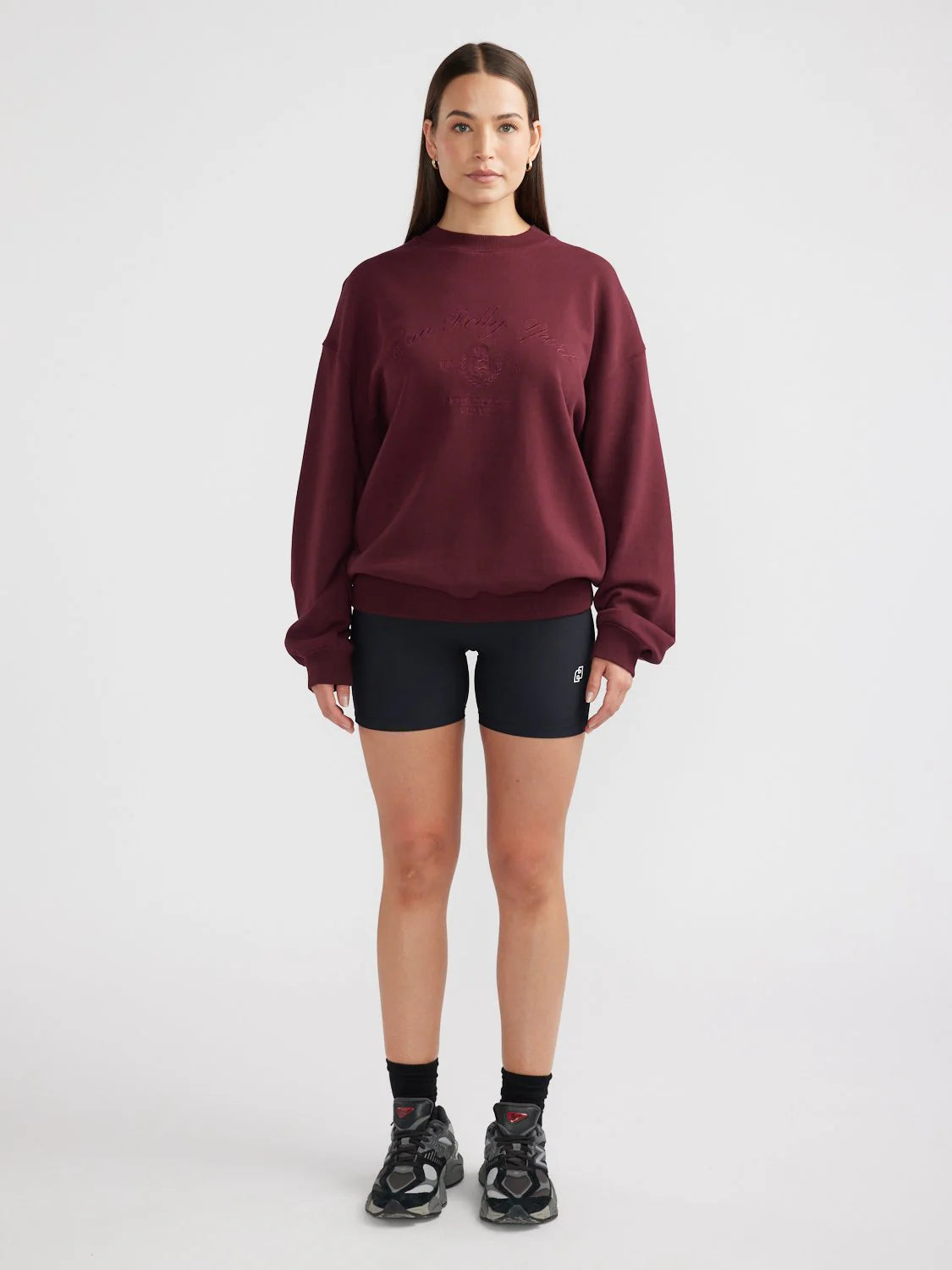 Classic Sport Sweater | Cherry Cola