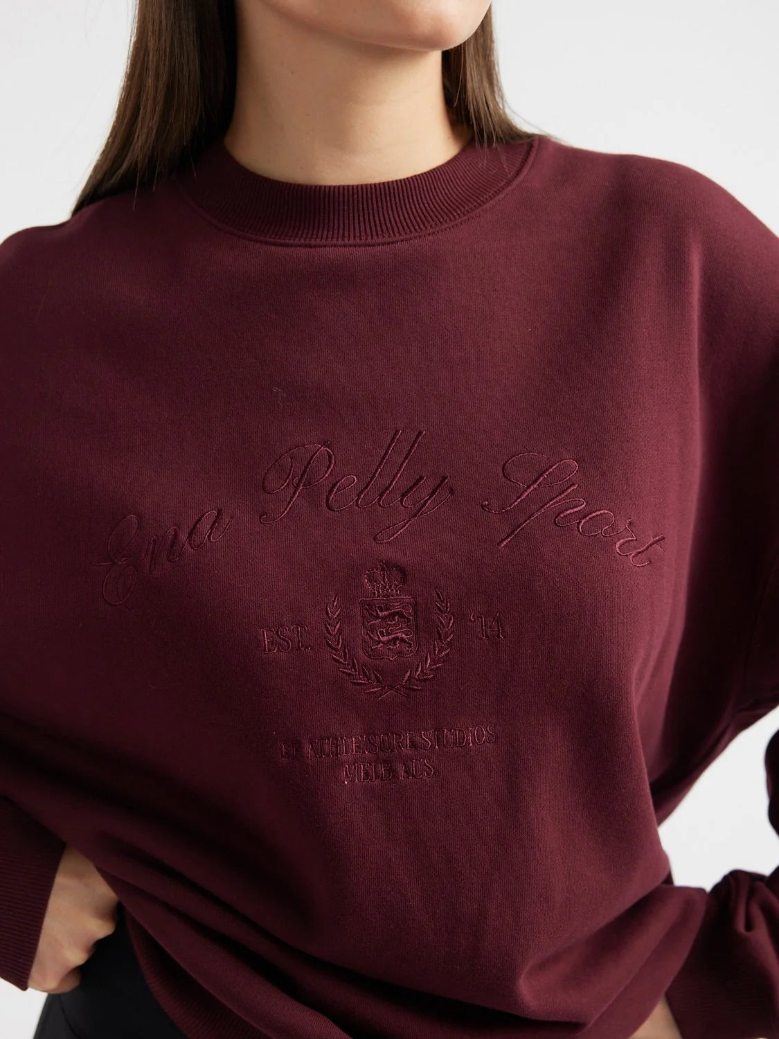 Classic Sport Sweater | Cherry Cola