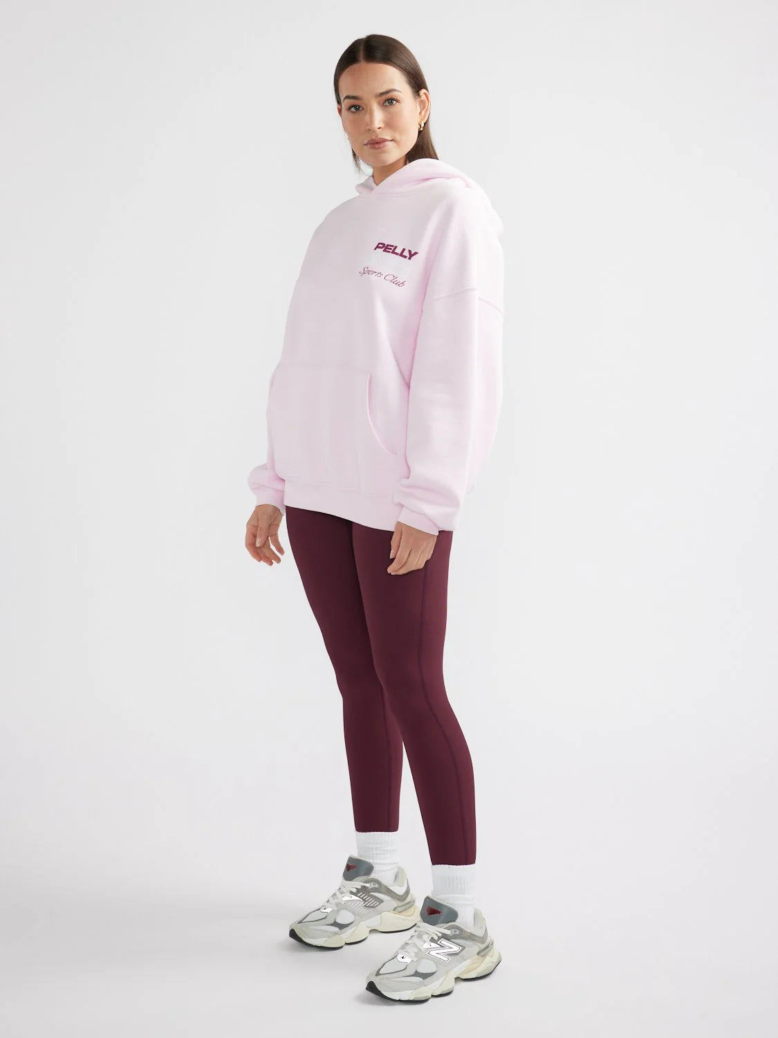 Tennis Logo Hoodie | Candy Pink