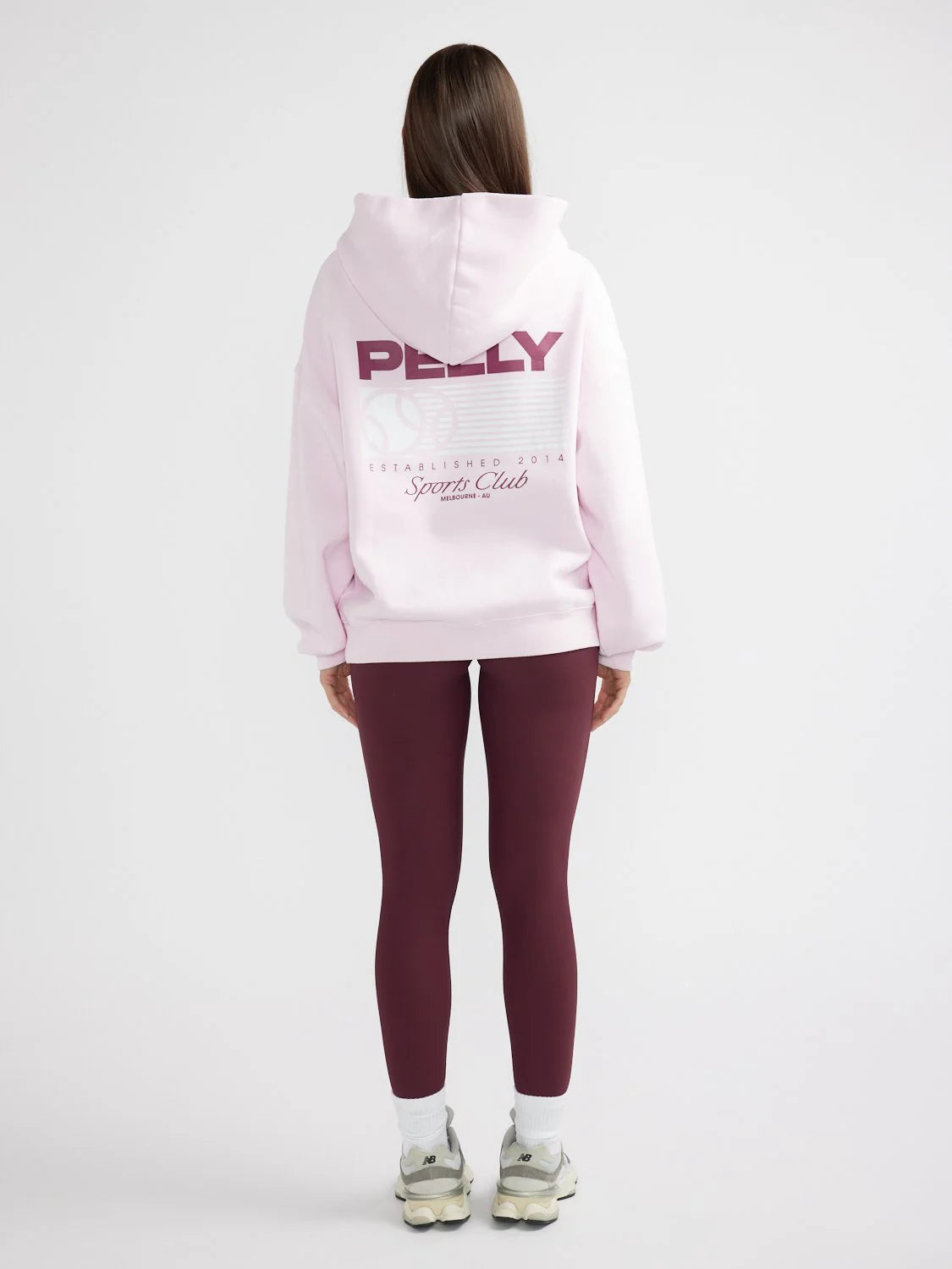 Tennis Logo Hoodie | Candy Pink