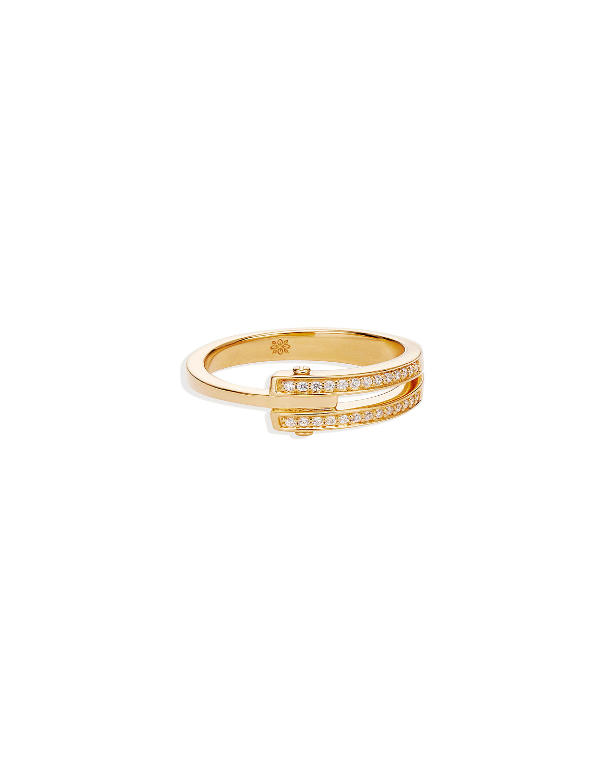 18k Gold Vermeil Gold Connect Deeply Ring