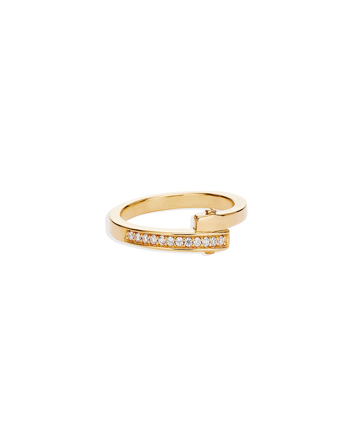 18k Gold Vermeil Gold Connection Ring