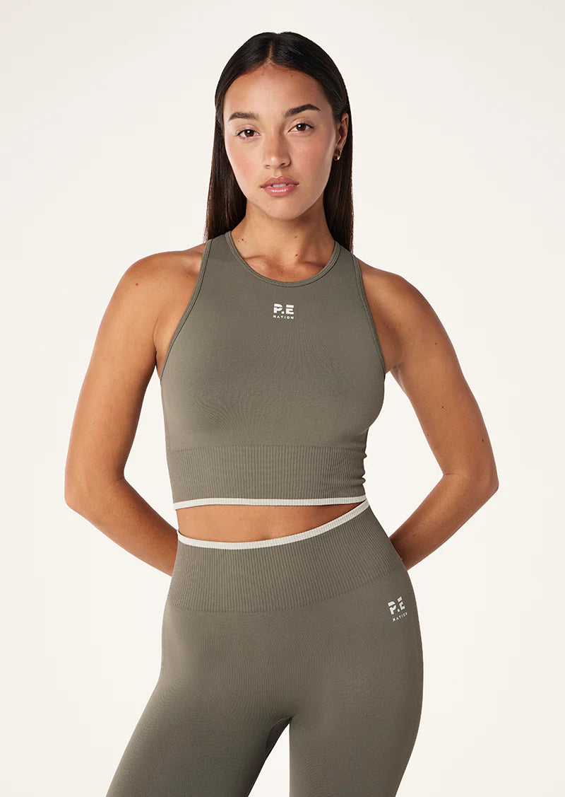 Restore Seamless Tank | Khaki