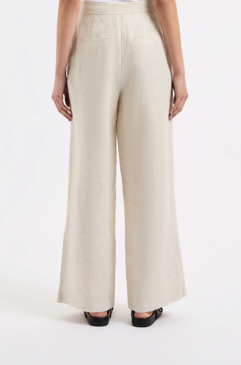 Thilda Linen Pant | Natural