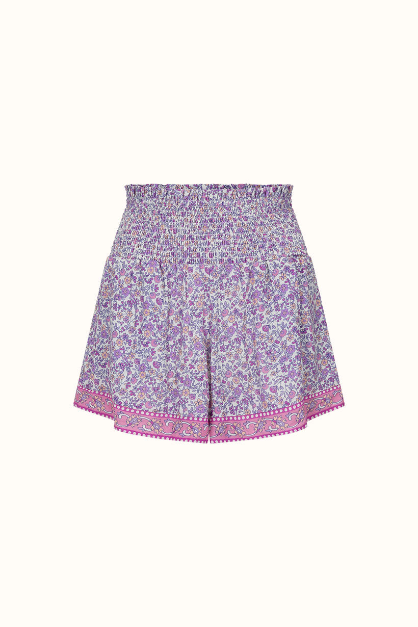 Little Bird Shirred Short | Berry