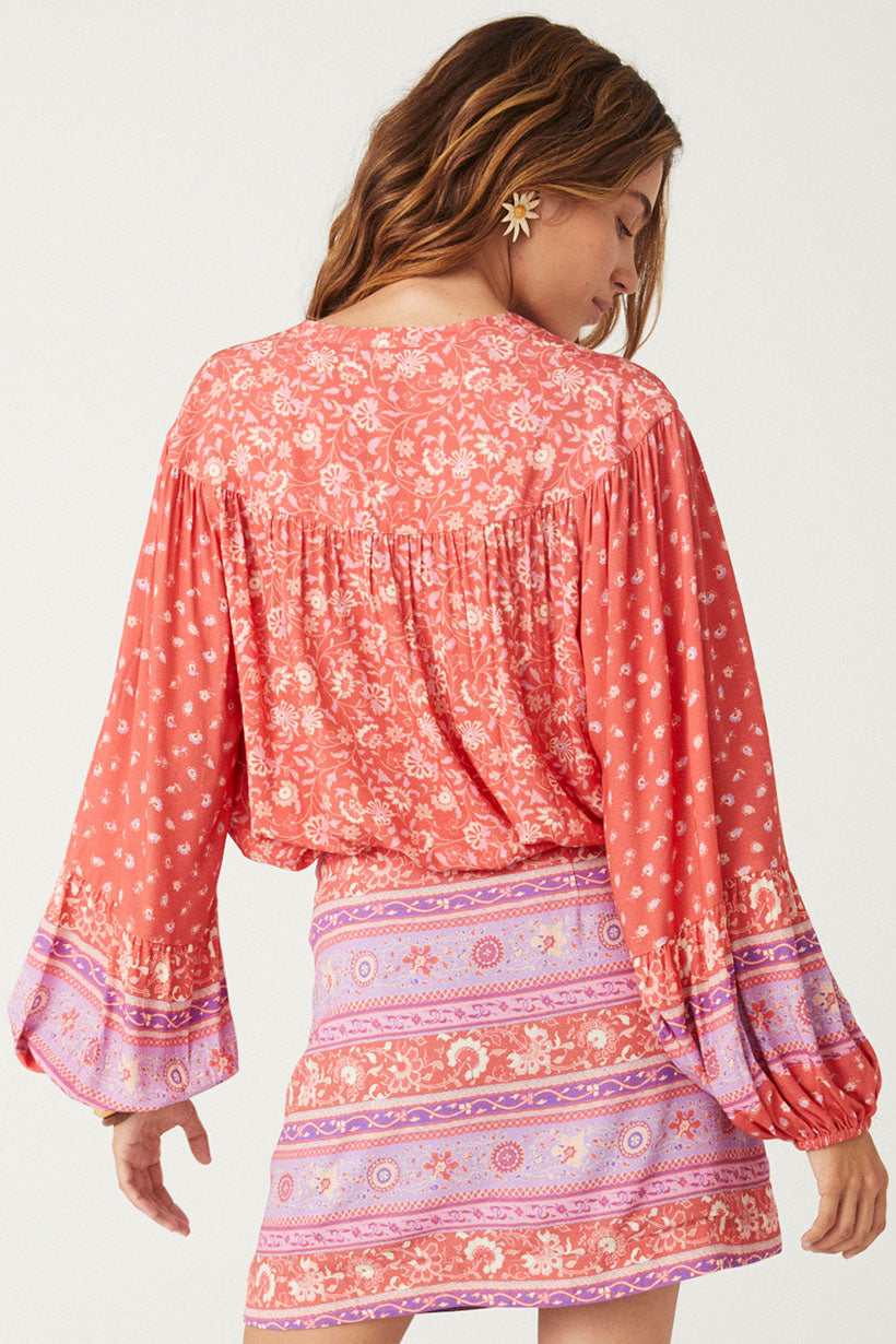 Sunshine Bandit Blouse | Cayenne