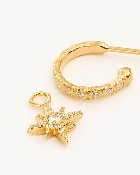 18k Gold Vermeil Dancing In Starlight Hoops