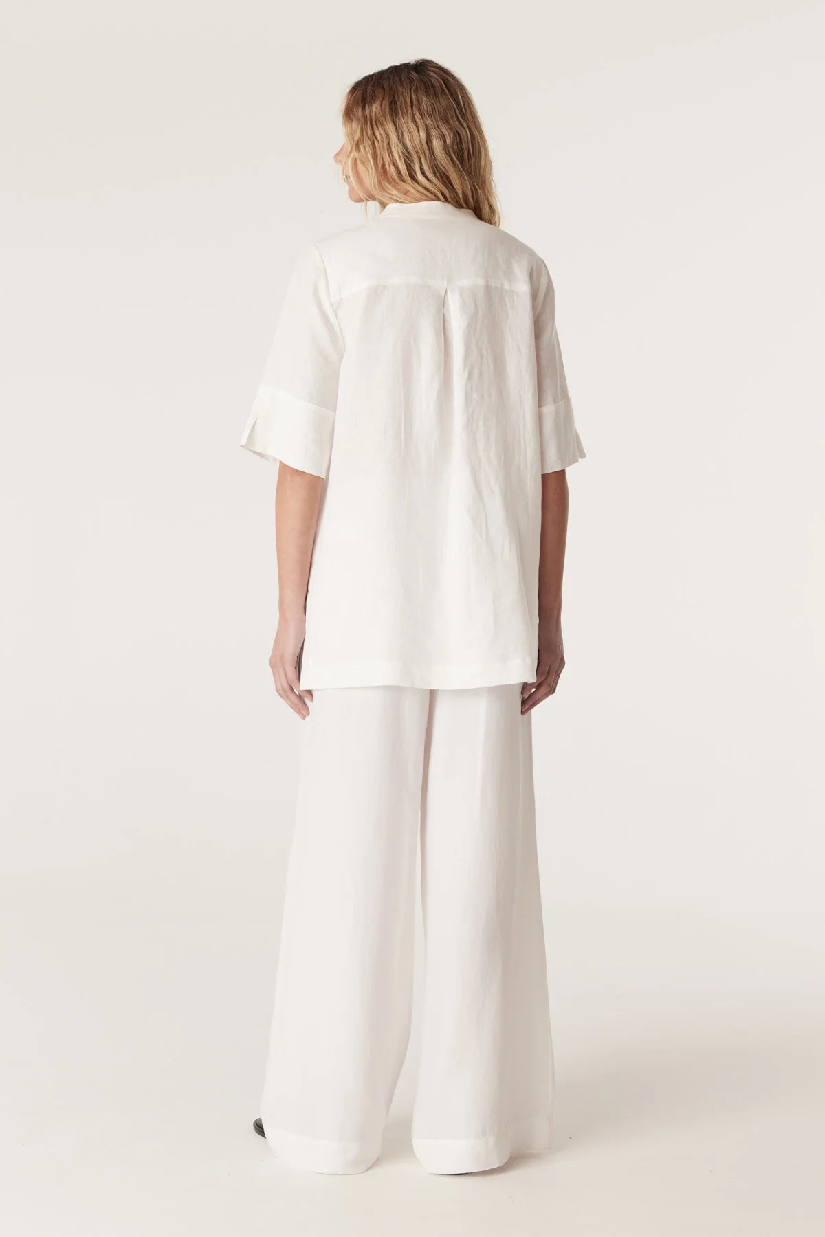 Hayward Linen Blouse | White