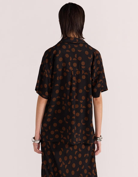 Luella Tie Front Shirt | Spot