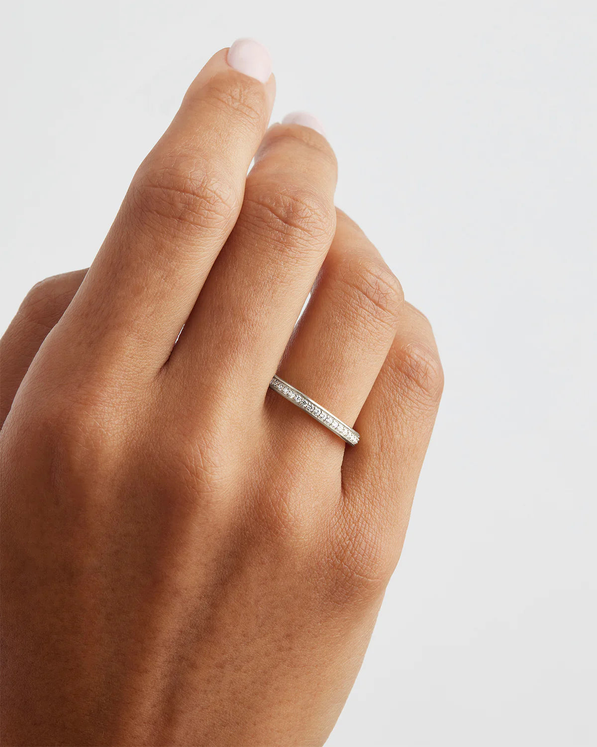 Sterling Silver Silver With Love Ring