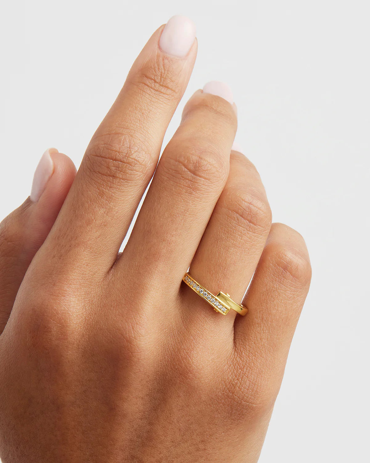 18k Gold Vermeil Gold Connection Ring