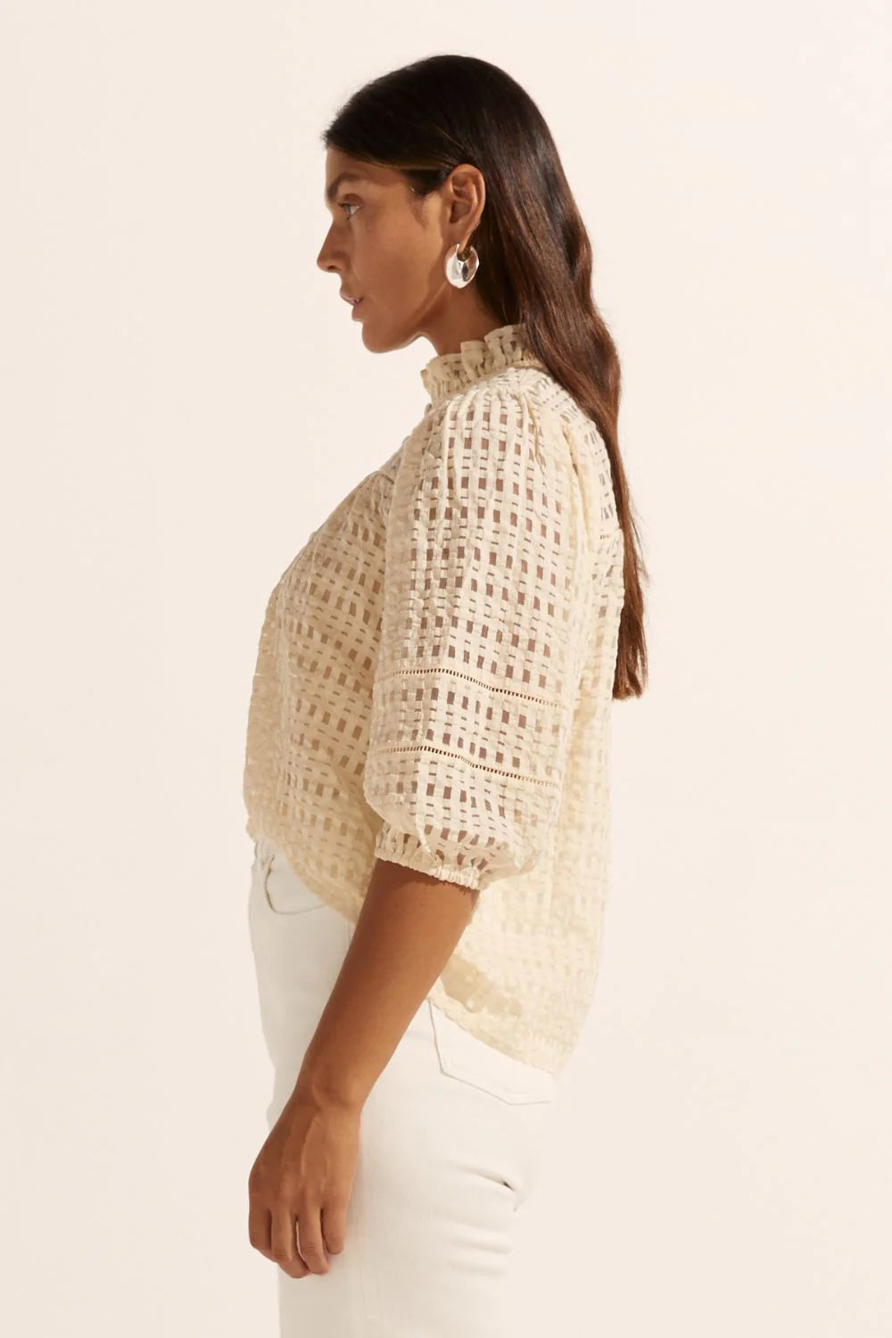 Wayfarer Top | Cream Window